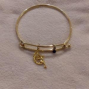 Rin's Unique Boutique - Gold Tone - September - Fairy Charm Bracelet